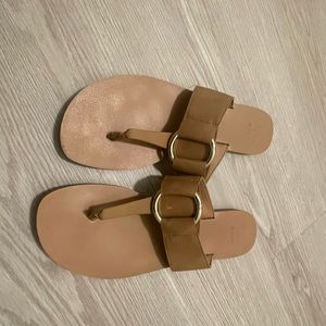 Neutral sandals